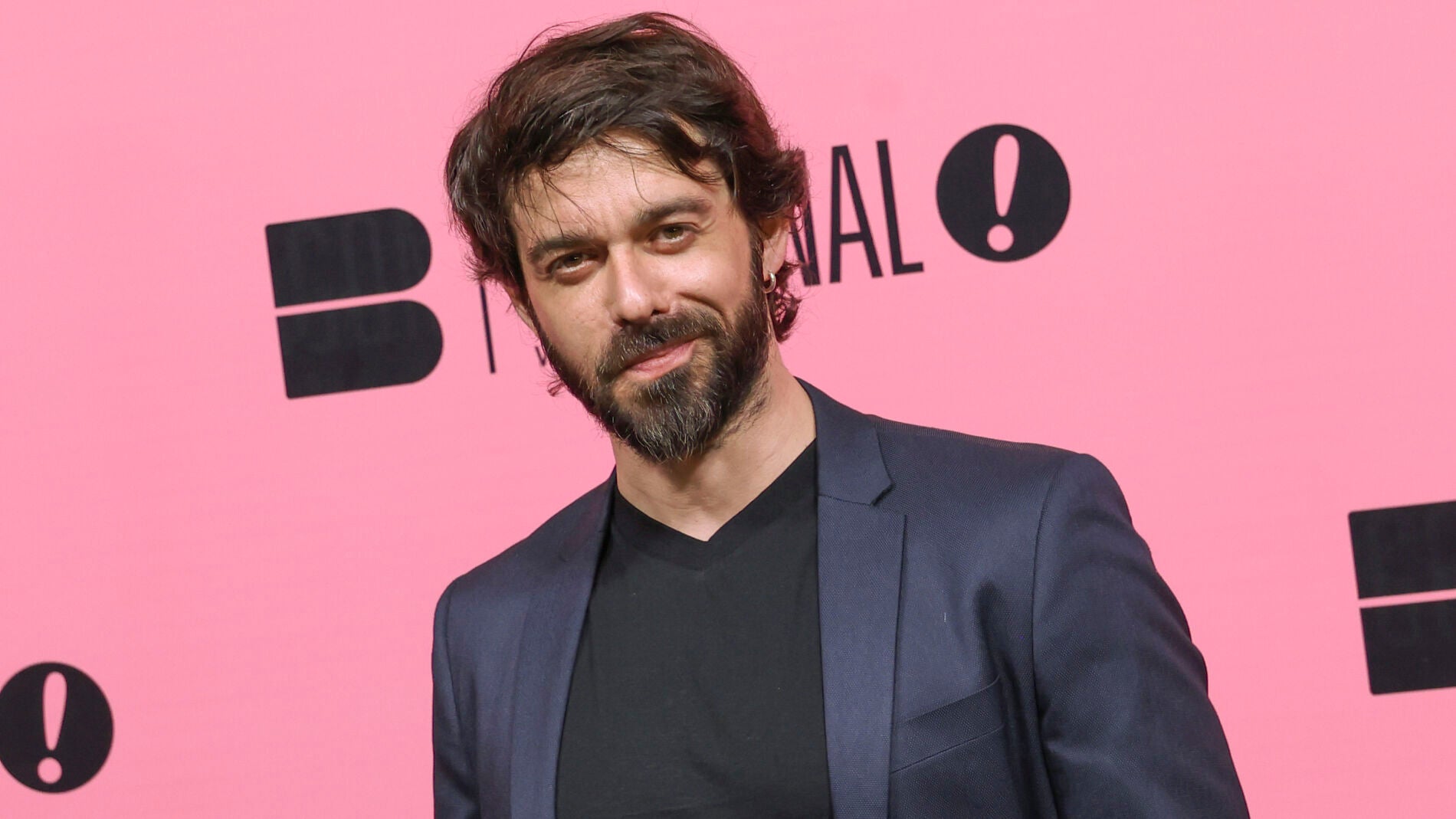 Alberto Amarilla en un photocall