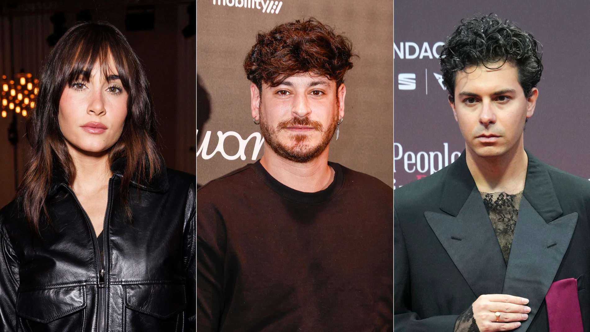 Aitana, Cepeda y Alfred García Aitana, Cepeda y Alfred García