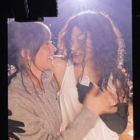 Aitana y Rosalía en el Movistar Arena de Madrid Aitana y Rosalía en el Movistar Arena de Madrid