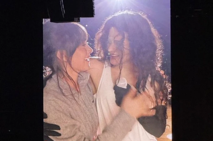 Aitana y Rosalía en el Movistar Arena de Madrid Aitana y Rosalía en el Movistar Arena de Madrid