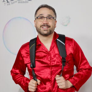 Aníbal Gómez, concursante de 'Tu cara me suena 13' en la presentación de 'Rafaela y su loco mundo'. Aníbal Gómez, concursante de 'Tu cara me suena 13' en la presentación de 'Rafaela y su loco mundo'.