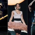 Rosalía, Leiva y Guitarricadelafuente, en sus respectivos conciertos de 2026 Rosalía, Leiva y Guitarricadelafuente, en sus respectivos conciertos de 2026