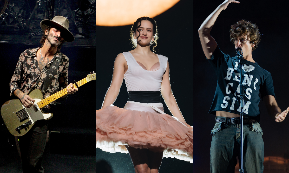 Rosalía, Leiva y Guitarricadelafuente, en sus respectivos conciertos de 2026 Rosalía, Leiva y Guitarricadelafuente, en sus respectivos conciertos de 2026