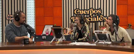 Raúl Arévalo, con Eva Soriano y Nacho García en 'Cuerpos especiales' Raúl Arévalo, con Eva Soriano y Nacho García en 'Cuerpos especiales'