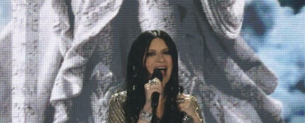 Laura Pausini, en el concierto del 6 de abril de 2026 en el Movistar Arena de Madrid