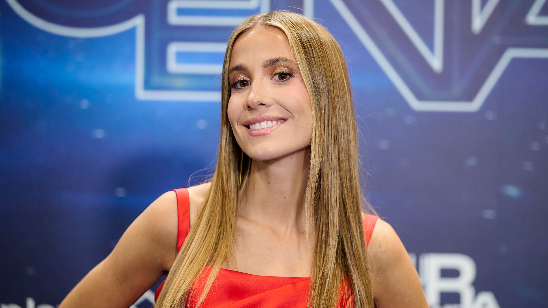 Paula Koops en la presentación de 'Tu Cara Me Suena 13'