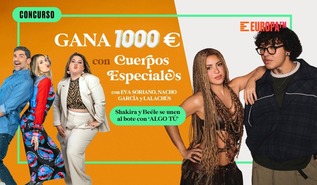 ¡Gana 1.000 euros con 'Cuerpos especiales'! Shakira y Beéle se unen al bote ¡Gana 1.000 euros con 'Cuerpos especiales'! Shakira y Beéle se unen al bote
