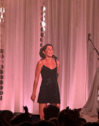 Mafalda Cardenal, en la Sala Riviera de Madrid.