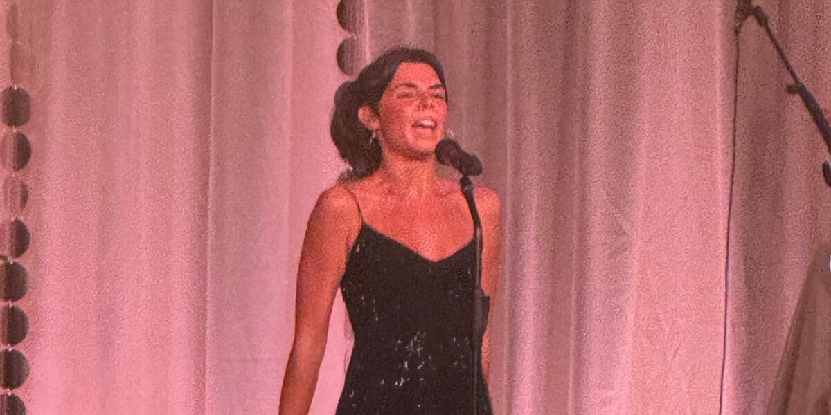 Mafalda Cardenal, en la Sala Riviera de Madrid.