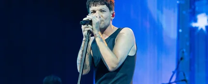 Louis Tomlinson, en el concierto del 13 de abril en Madrid. Louis Tomlinson, en el concierto del 13 de abril en Madrid.