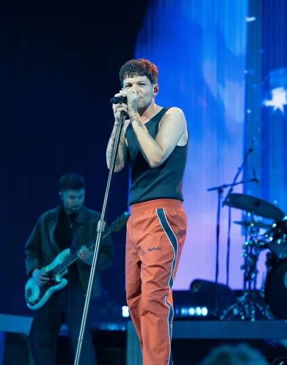 Louis Tomlinson, en el concierto del 13 de abril en Madrid. Louis Tomlinson, en el concierto del 13 de abril en Madrid.