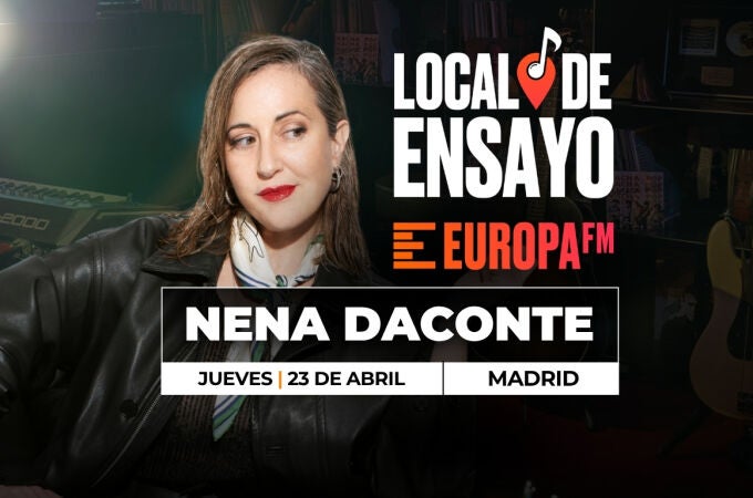 Nena Daconte, nueva artista en Local de Ensayo Europa FM 