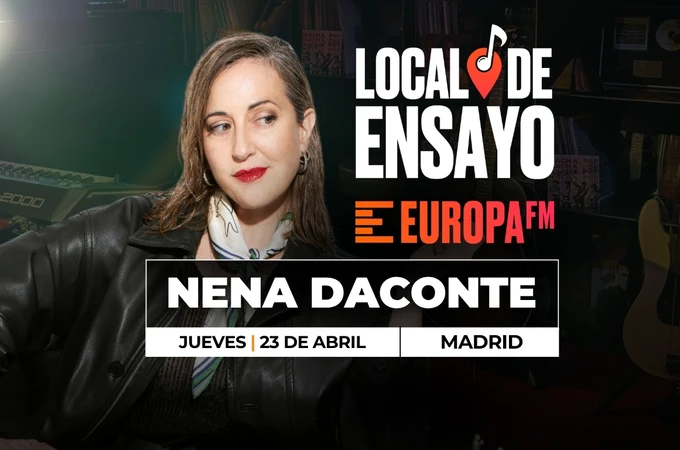 Nena Daconte, nueva artista en Local de Ensayo Europa FM Nena Daconte, nueva artista en Local de Ensayo Europa FM