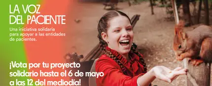 'La voz del paciente': elige tu proyecto y vota para mejorar la vida de miles de personas 'La voz del paciente': elige tu proyecto y vota para mejorar la vida de miles de personas