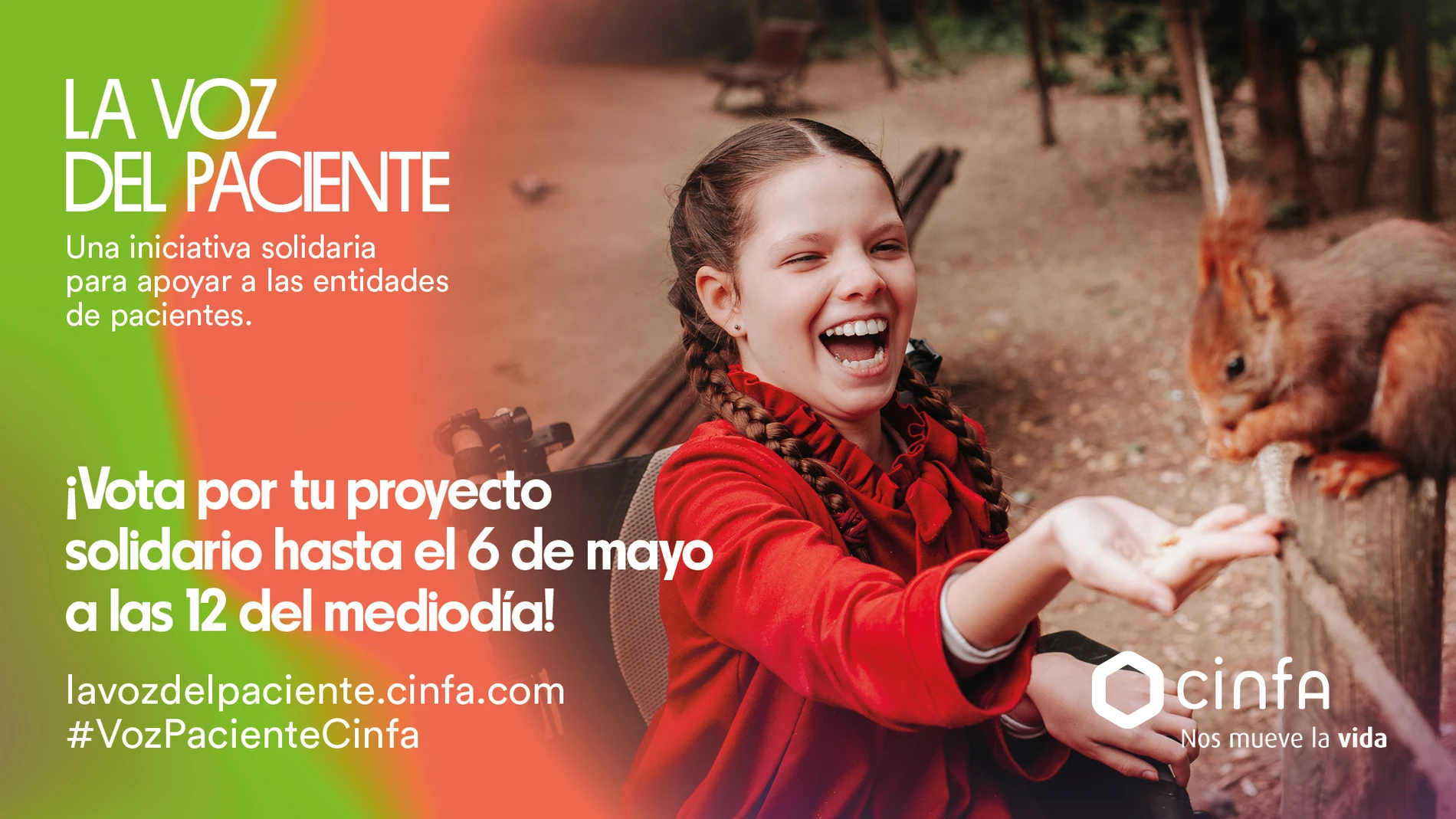 'La voz del paciente': elige tu proyecto y vota para mejorar la vida de miles de personas 'La voz del paciente': elige tu proyecto y vota para mejorar la vida de miles de personas