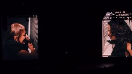 Yolanda Ramos en el concierto de Rosalía en Barcelona