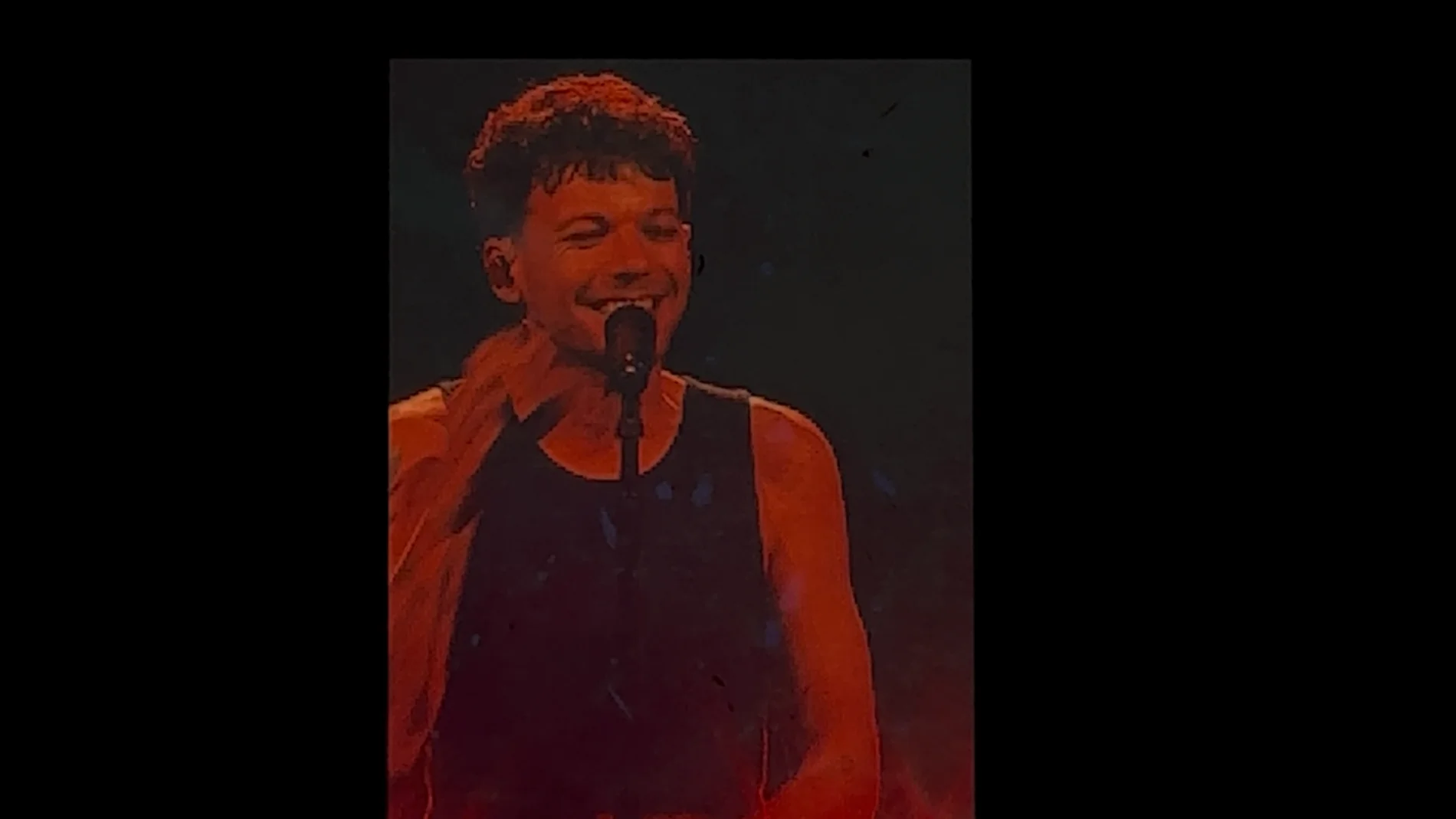 Louis Tomlinson actuando en Madrid Louis Tomlinson actuando en Madrid