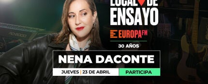 Consigue invitaciones para Nena Daconte en Local de Ensayo Europa FM