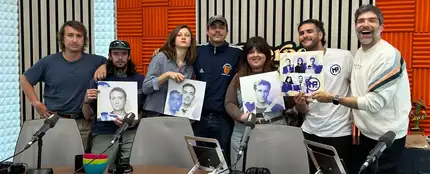 Niña Polaca con Nacho García y Lalachus en 'Cuerpos especiales' Niña Polaca con Nacho García y Lalachus en 'Cuerpos especiales'