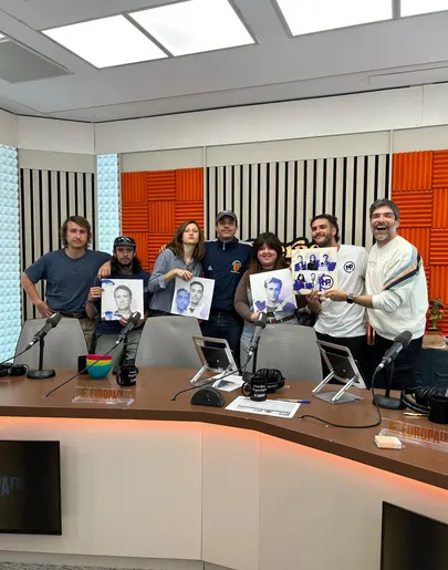 Niña Polaca con Nacho García y Lalachus en 'Cuerpos especiales' Niña Polaca con Nacho García y Lalachus en 'Cuerpos especiales'