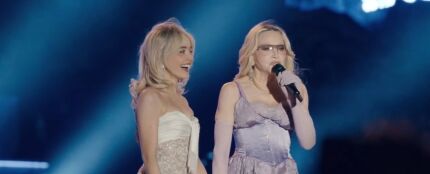 Sabrina Carpenter y Madonna en Coachella