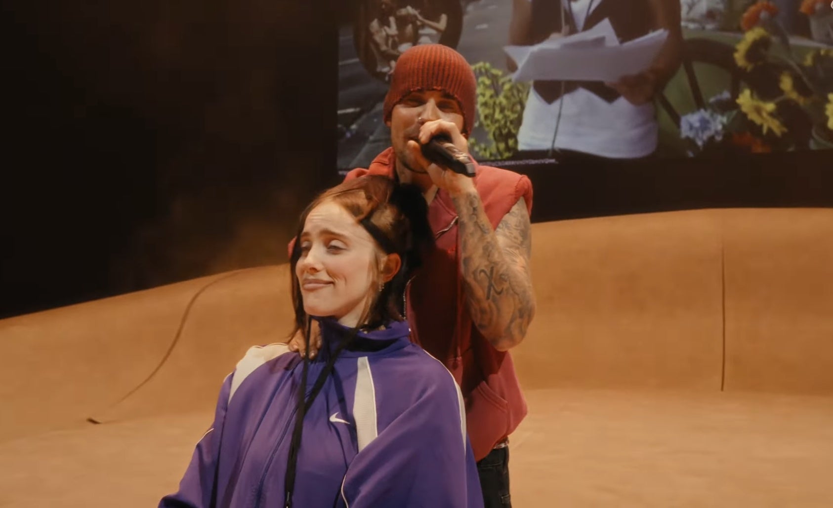 Justin Bieber y Billie Eilish en Coachella Justin Bieber y Billie Eilish en Coachella