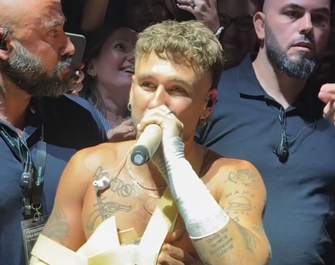 Dani Fernández en Valencia Dani Fernández en Valencia