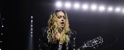 Madonna actuando en Copacabana en 2024