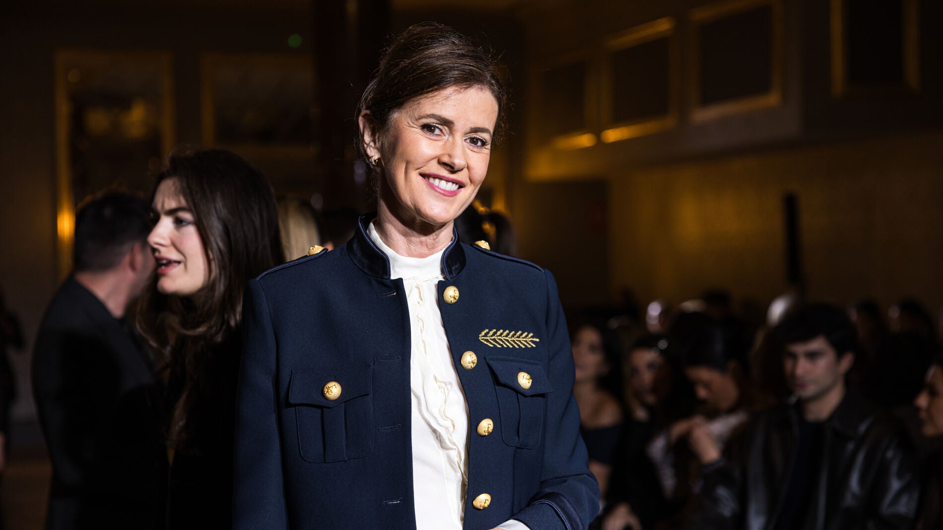 Nuria March en la Fashion Week de Madrid