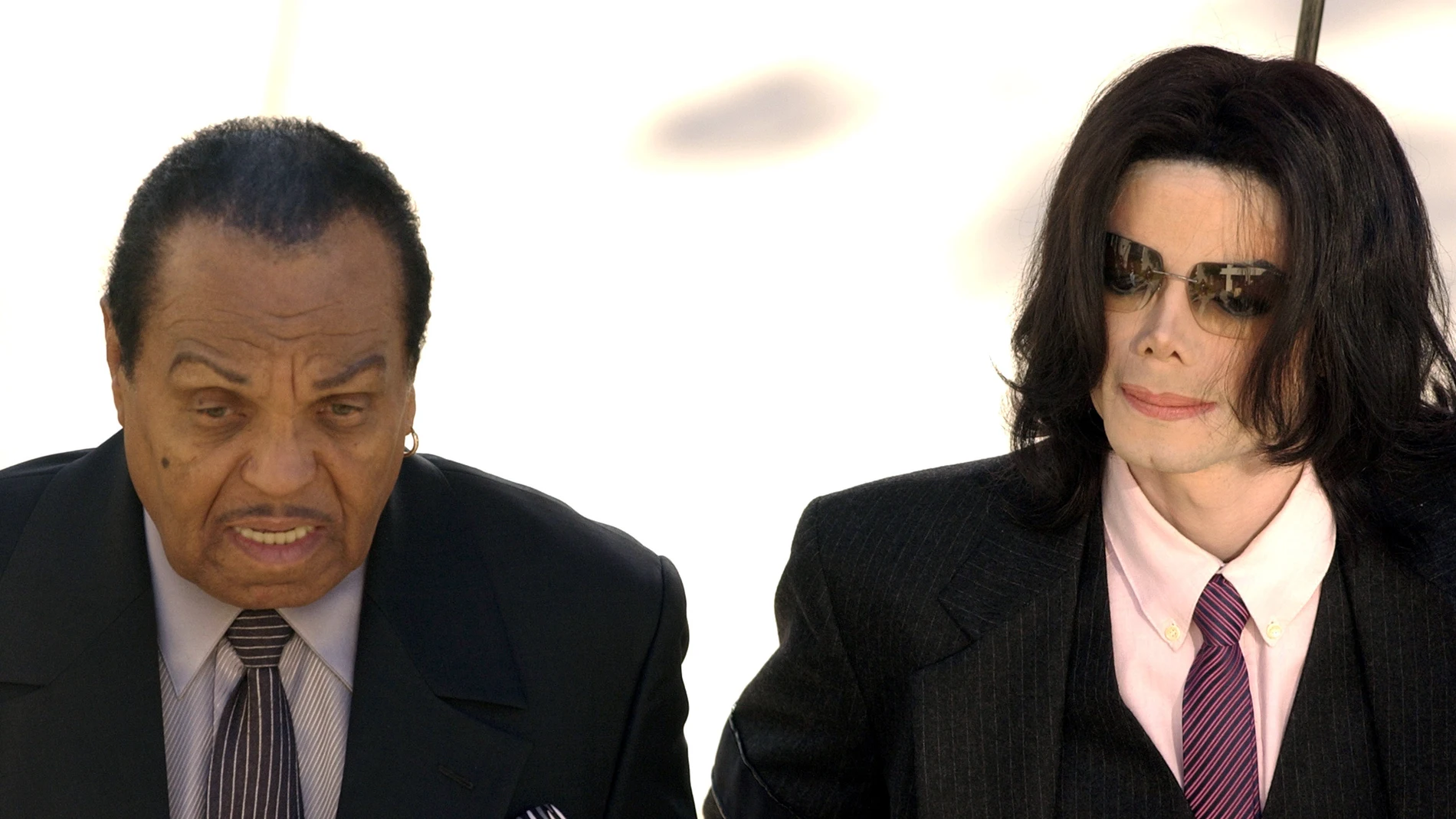 Joseph Jackson y Michael Jackson en 2005 Joseph Jackson y Michael Jackson en 2005