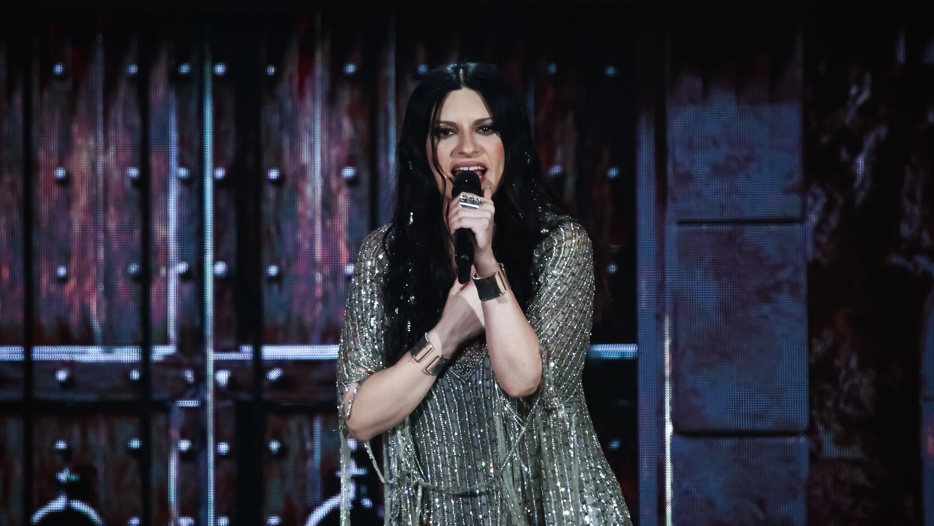 Laura Pausini en el Movistar Arena de Madrid Laura Pausini en el Movistar Arena de Madrid