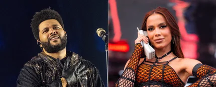 The Weeknd actuando en Atlanta / Anitta actuando en Brasil The Weeknd actuando en Atlanta / Anitta actuando en Brasil