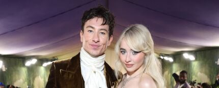 Barry Keoghan y Sabrina Carpenter en 2024