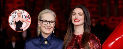  Meryl Streep, Anne Hathaway y Lady Gaga en la promoci&oacute;n de 'El Diablo Viste de Prada 2'