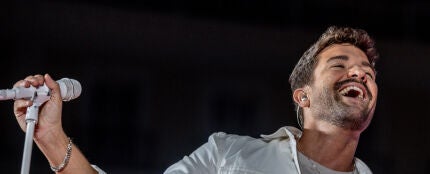 Pablo Albor&aacute;n, en la presentaci&oacute;n de KM 0 en la Puerta del Sol de Madrid