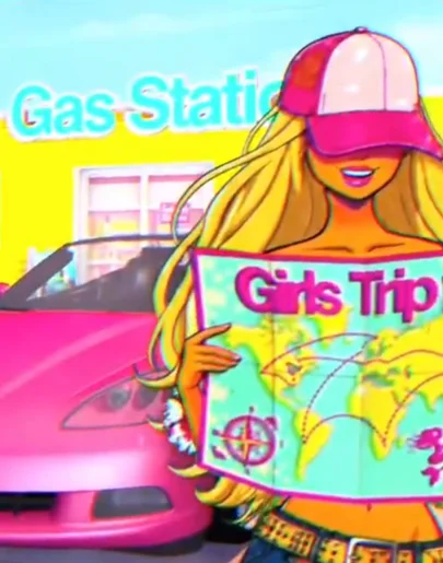 Paris Hilton, en el videoclip de Zara Larsson. Paris Hilton, en el videoclip de Zara Larsson.