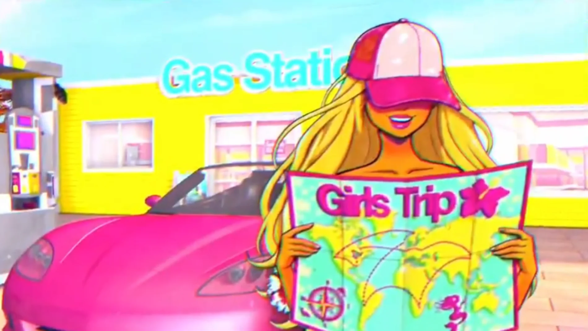 Paris Hilton, en el videoclip de Zara Larsson. Paris Hilton, en el videoclip de Zara Larsson.