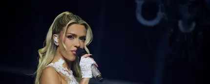 Bad Gyal, en el concierto del Movistar Arena de Madrid. Bad Gyal, en el concierto del Movistar Arena de Madrid.