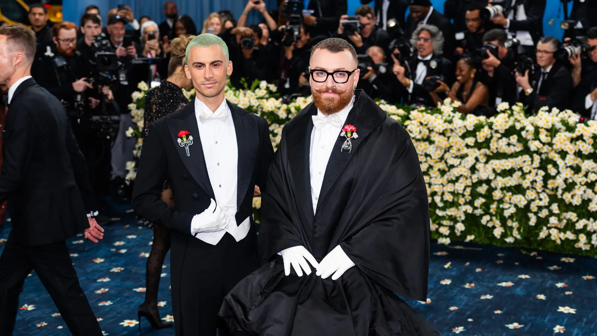 Christian Cowan y Sam Smith en la Gala Met 2025 Christian Cowan y Sam Smith en la Gala Met 2025