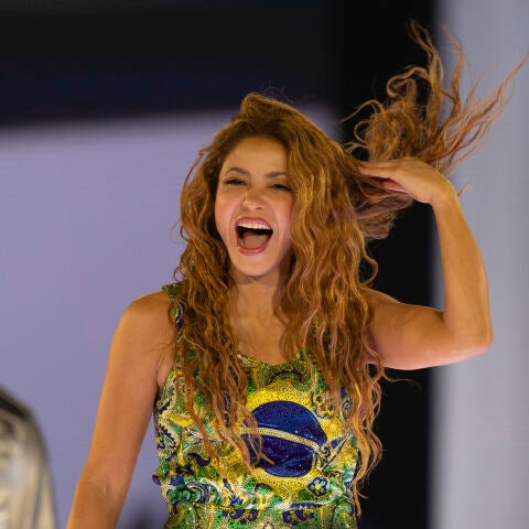 Shakira en la playa de Copacabana en Río de Janeiro (Brasil)