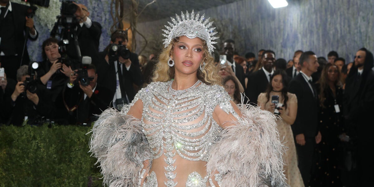 Beyonc&eacute; en la Gala Met 2026