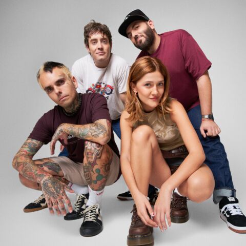 Los cuatro integrantes de La La Love You.