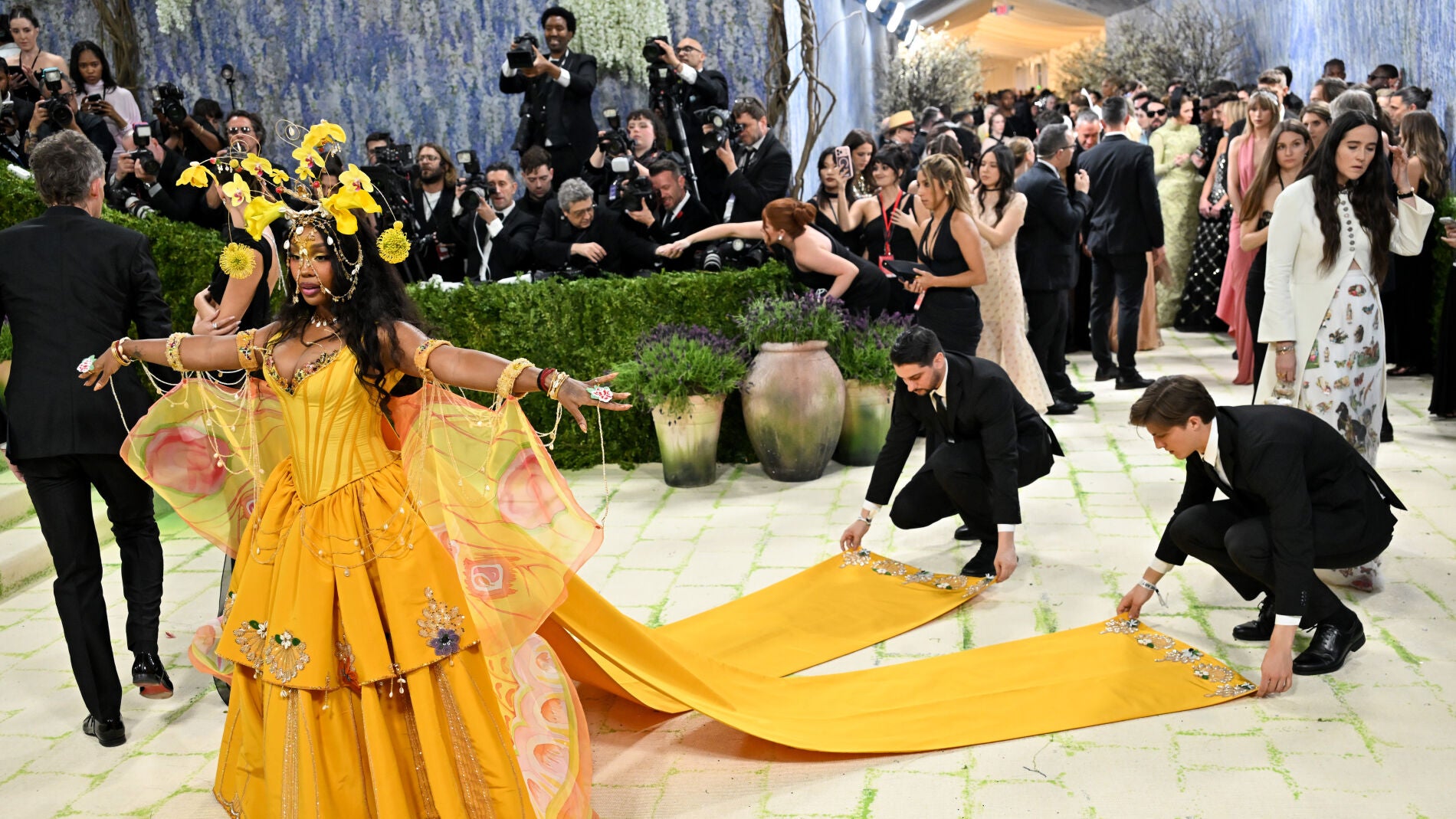 SZA en la Gala MET 2026