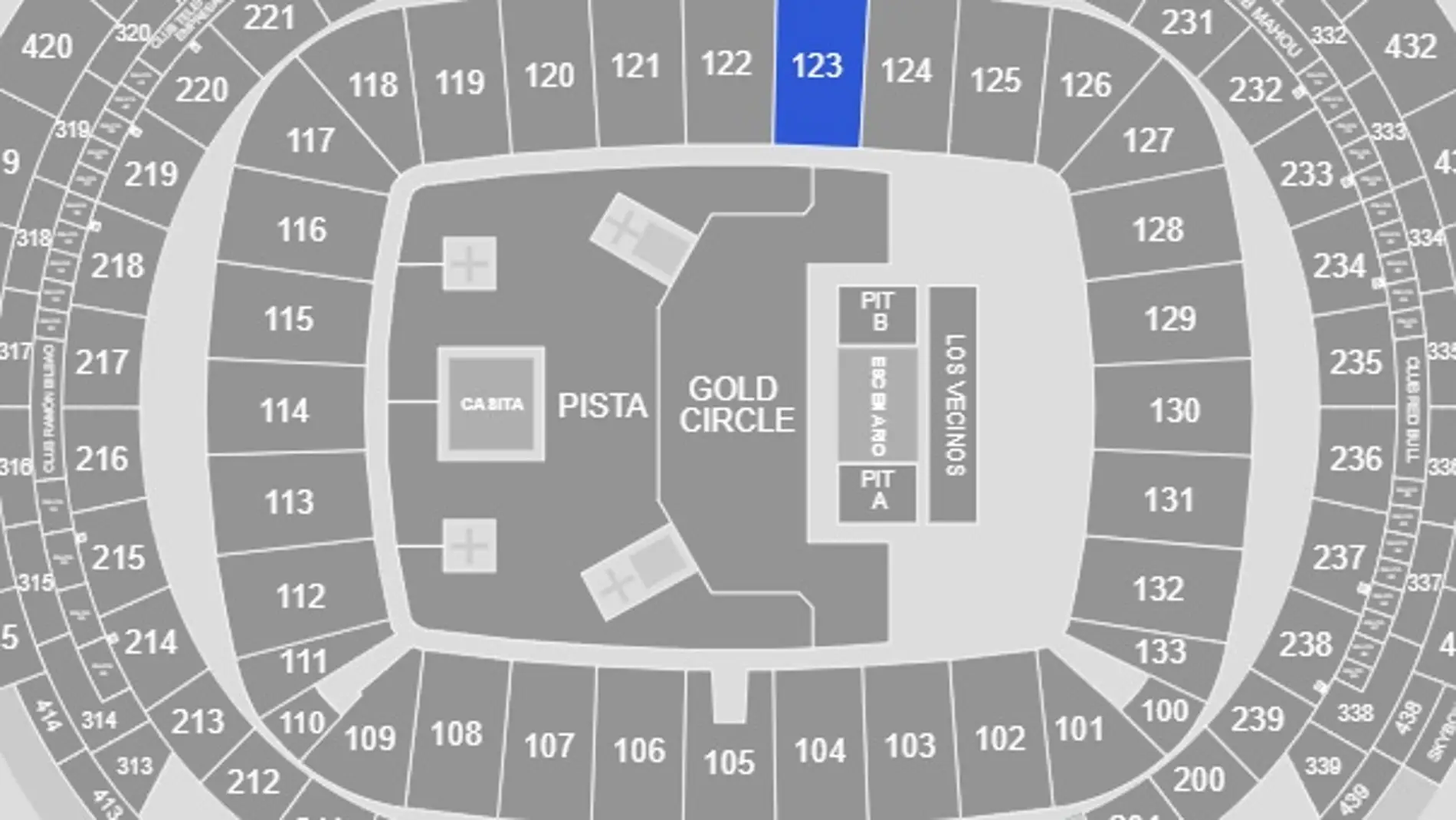 Mapa de los conciertos de Bad Bunny en España, con 'Los Vecinos' justo detrás del escenario Mapa de los conciertos de Bad Bunny en España, con 'Los Vecinos' justo detrás del escenario