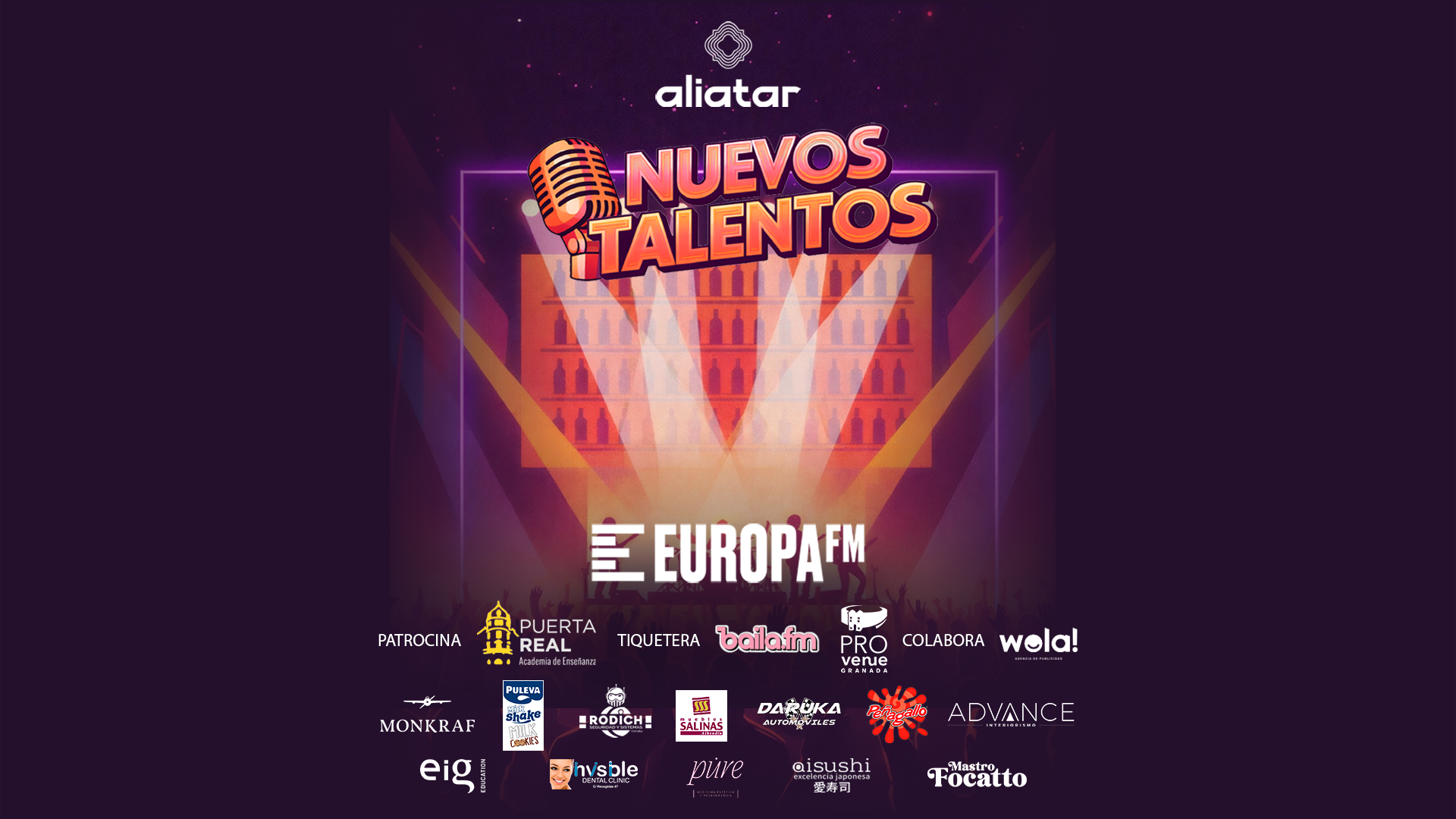 Aliatar Nuevos Talentos con Europa FM Aliatar Nuevos Talentos con Europa FM