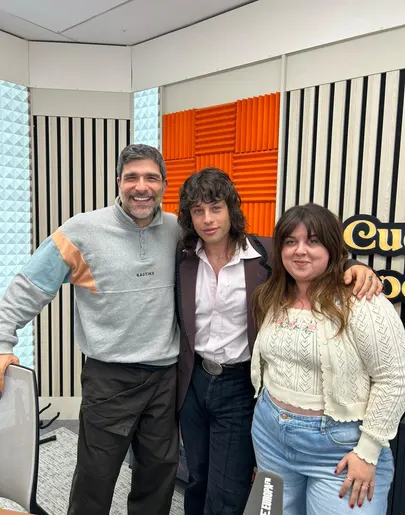 Nacho García y Lalachus con Leo Rizzi Nacho García y Lalachus con Leo Rizzi