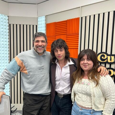 Nacho García y Lalachus con Leo Rizzi