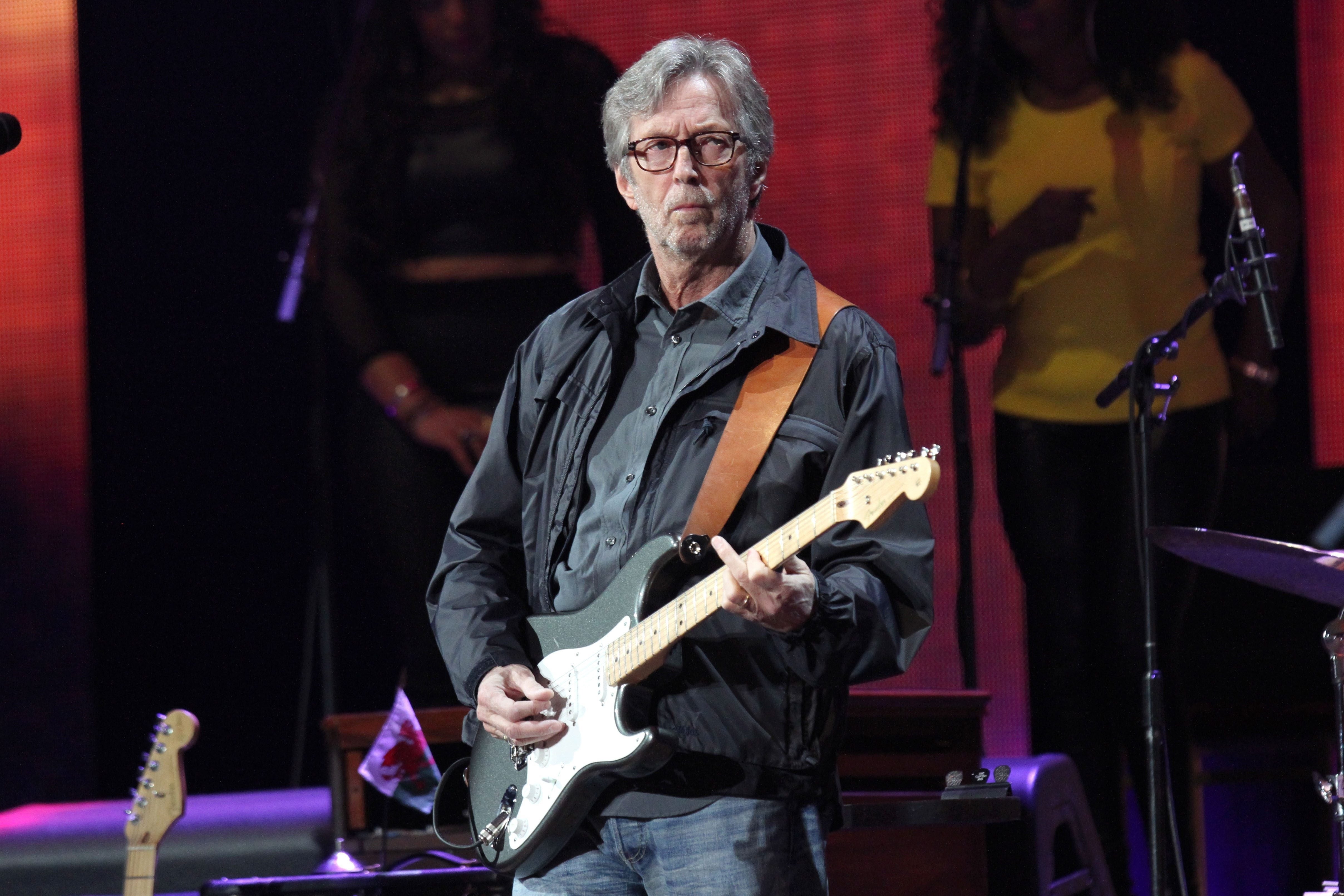 Eric Clapton en una imagen de archivo Eric Clapton en una imagen de archivo