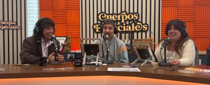 Leo Rizzi, con Nacho Garc&iacute;a y Lalachus en Cuerpos especiales