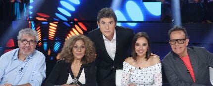 El jurado y Manel Fuentes en la Gala 4 de 'Tu cara me suena 13'
